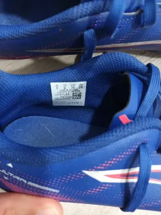 Botas de fútbol Puma azules