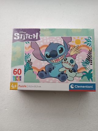 Puzzle Clementoni Disney Stitch & Scrump 60 Peças