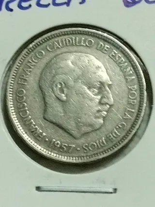5 Pesetas 1957 Estrella 60