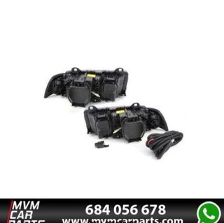 Faros delanteros para BMW Serie 3 E36 Sedán Black