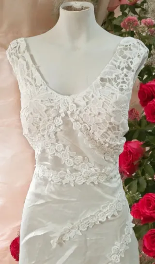 Vestido de Novia Fiesta Boda Teatro Disfraz