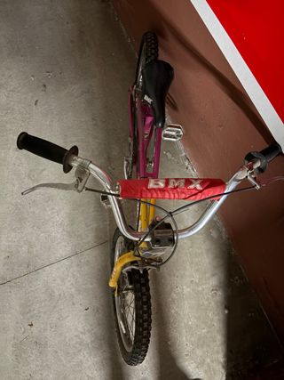 Bicicleta BMX Forever Morado/Amarillo