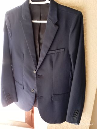 Chaqueta niño azul marino Talla 11-12