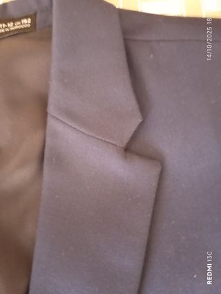 Chaqueta niño azul marino Talla 11-12