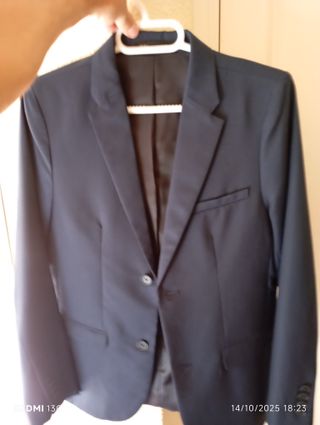 Chaqueta niño azul marino Talla 11-12