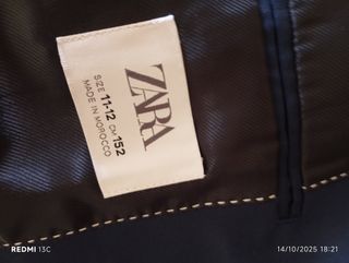 Chaqueta niño azul marino Talla 11-12
