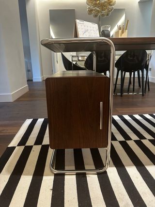 Mesa de despacho madera y metal