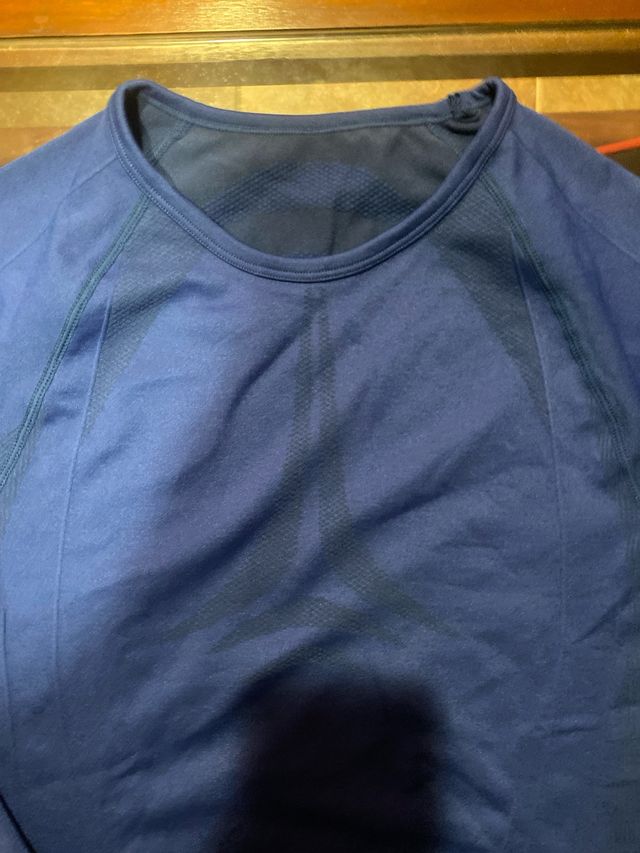 Conjunto térmico azul