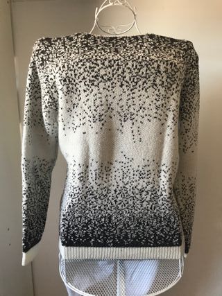 Jersey Koröshi Blanco y Negro Talla S