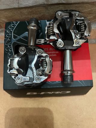 Pedales B-PRO automáticos para bicicleta