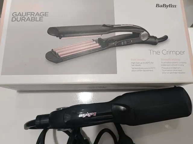 Plancha pelo BaByliss The Crimper