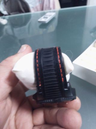Reloj Marea Negro y Naranja