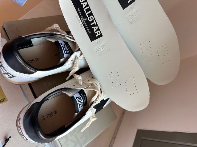 Golden Goose Ball Star Sneakers Blancas y Negras