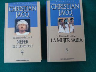 Lote 6 Libros Cristian Jacq (Leer titulos)