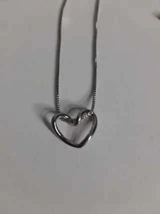 Collar Plata 925 Corazón