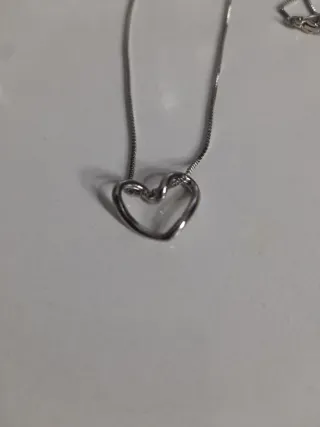 Collar Plata 925 Corazón