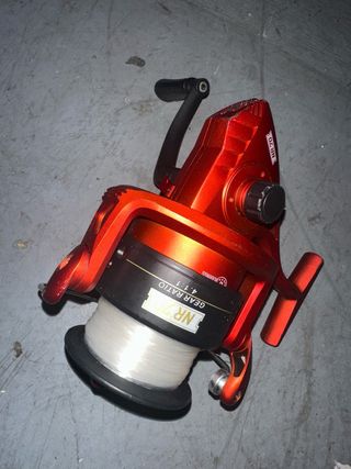 Carrete de pesca ZunZun NR 70 rojo