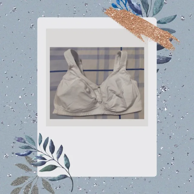 Bra/ Sujetador blanco talla 105D