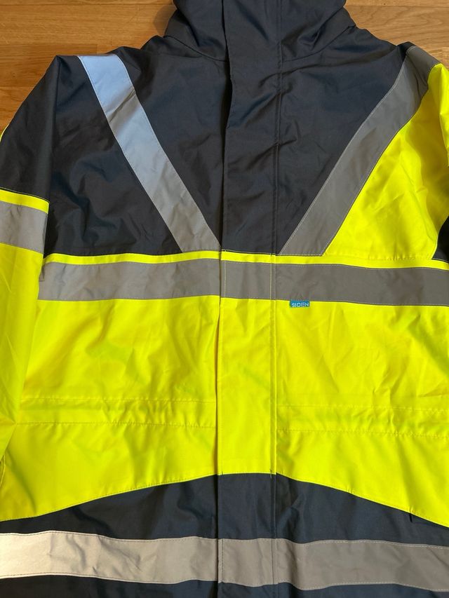 Chaqueta de trabajo reflectante nueva