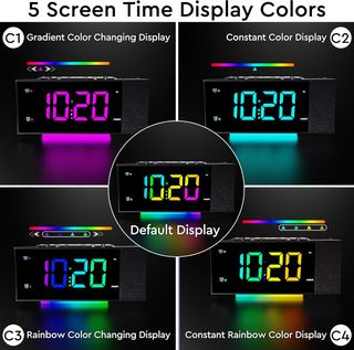 Reloj Despertador Digital Proyector Radio FM NUEVO