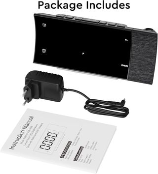 Reloj Despertador Digital Proyector Radio FM NUEVO