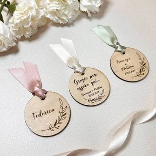 Segnaposti personalizzati legno