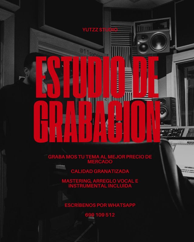 Estudio de Grabacion/Mezcla/Mastering/Instrumental