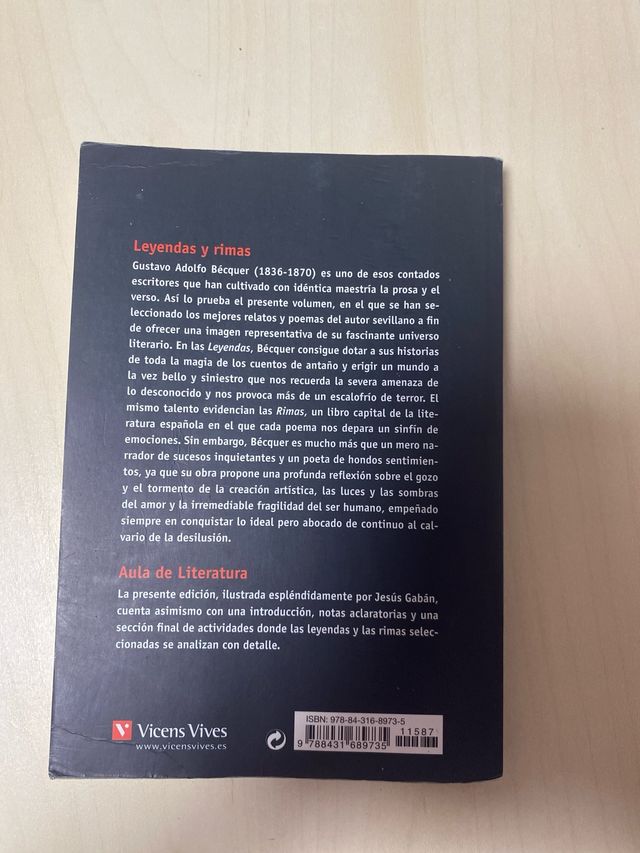 Leyendas y rimas / Legends and Rhymes (Literatu...