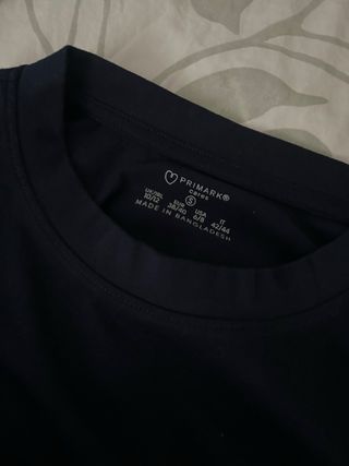 Camiseta manga larga azul Primark