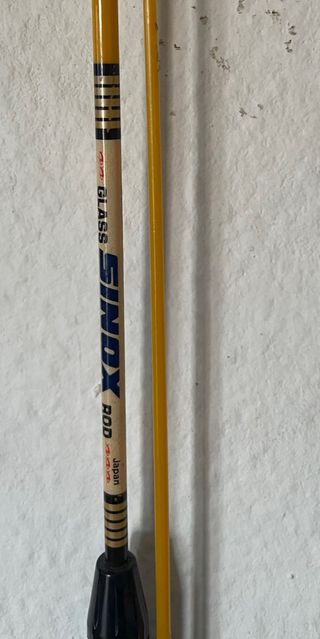 Caña de pescar Vintage SINOX Glass Rod Japan