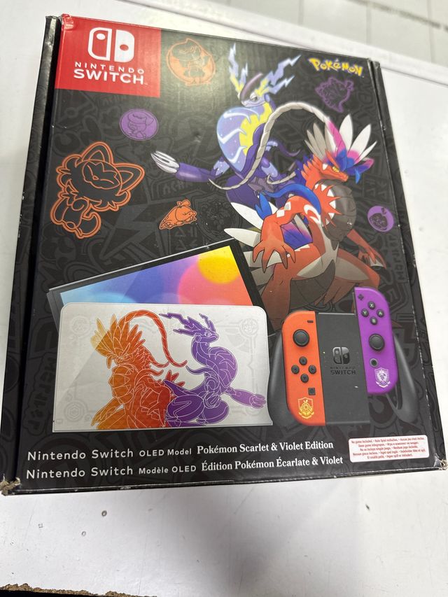 accesorios Switch OLED Pokémon Scarlet & Vi
