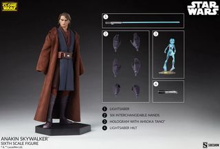 Sideshow Star Wars La guerra dei cloni Anakin Skywalker