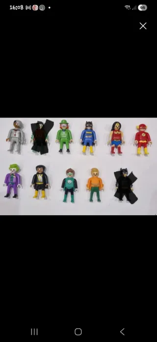 Vendo Playmobil Figuras Superhéroes DC/Ma