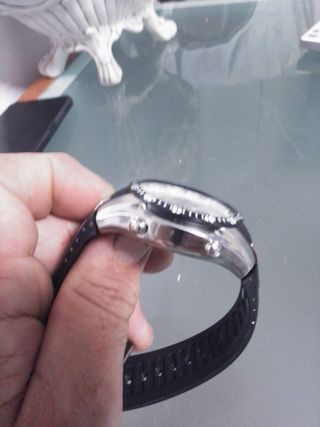 Reloj U.S. Polo Assn. Negro y Plateado