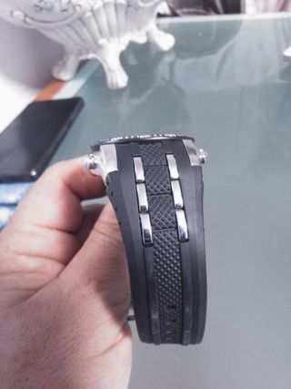 Reloj U.S. Polo Assn. Negro y Plateado
