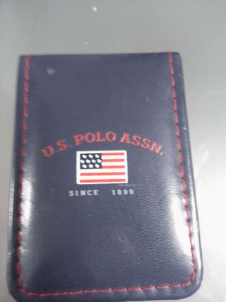 Reloj U.S. Polo Assn. Negro y Plateado