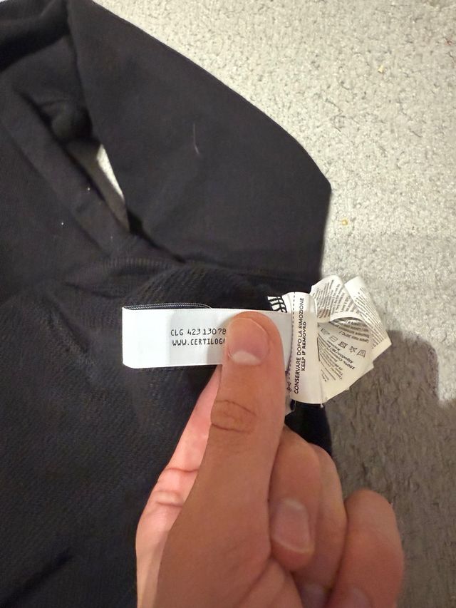 Sudadera C.P. Company Negra con Capucha