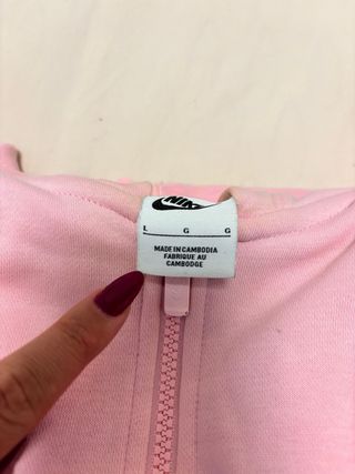 Conjunto chándal Nike rosa mujer