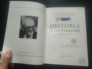 Historia y civilización - José María Jover Zamora