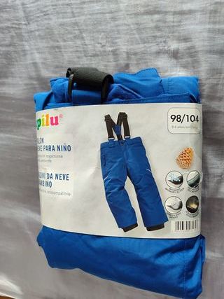 Pantalón de nieve niño talla 98/104 cm