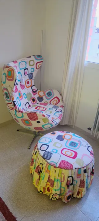 Sillón relax diseño multicolor