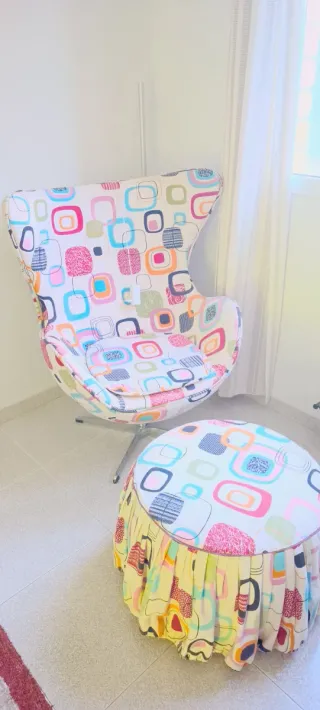 Sillón relax diseño multicolor