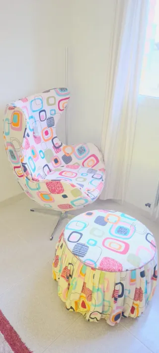 Sillón relax diseño multicolor