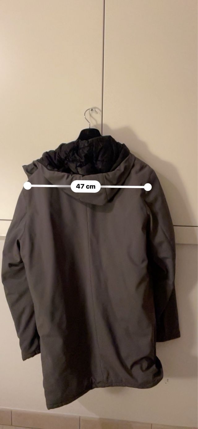 Cappotto invernale Bernardi uomo grigio