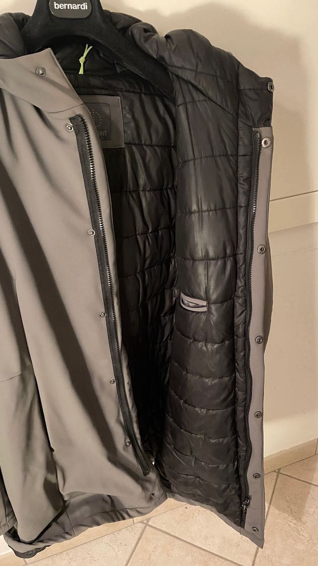 Cappotto invernale Bernardi uomo grigio