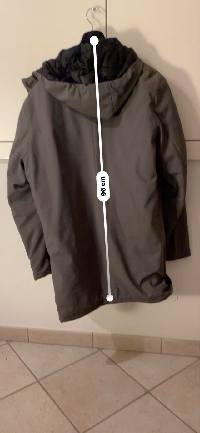 Cappotto invernale Bernardi uomo grigio