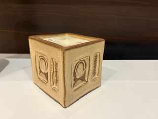 Vaso Giordano Autentico +Candela realizzati a mano