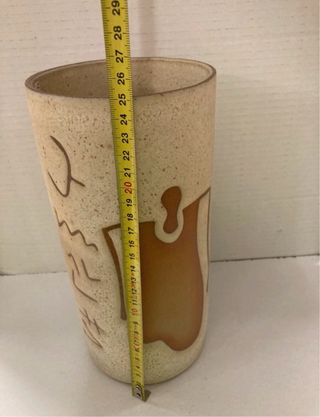 Vaso Giordano Autentico +Candela realizzati a mano