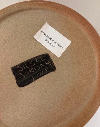 Vaso Giordano Autentico +Candela realizzati a mano