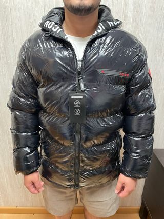 Chaqueta ICON Negra Brillante